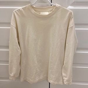 Oversized fit cotton shirt size S